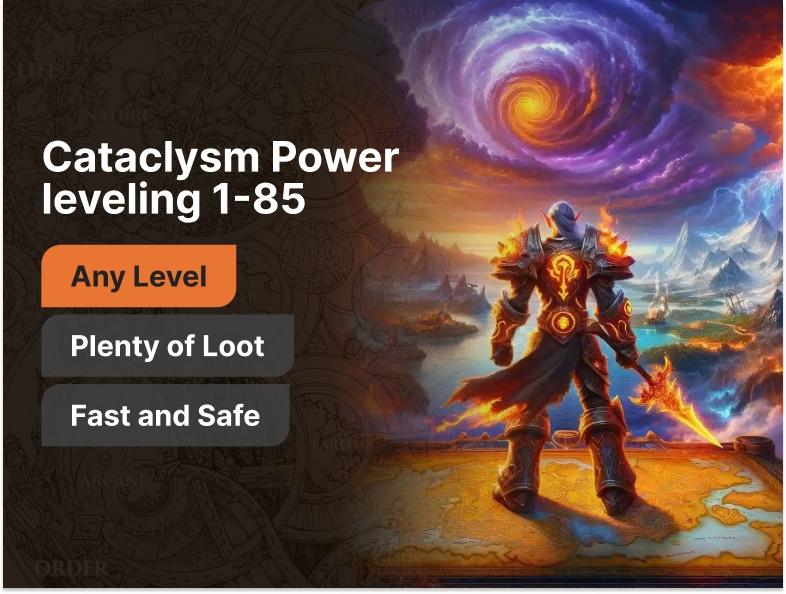 Cataclysm Power leveling 1-85