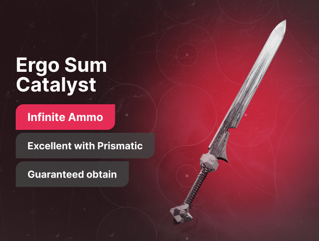 Destiny 2 Ergo Sum Exotic Catalyst Boost