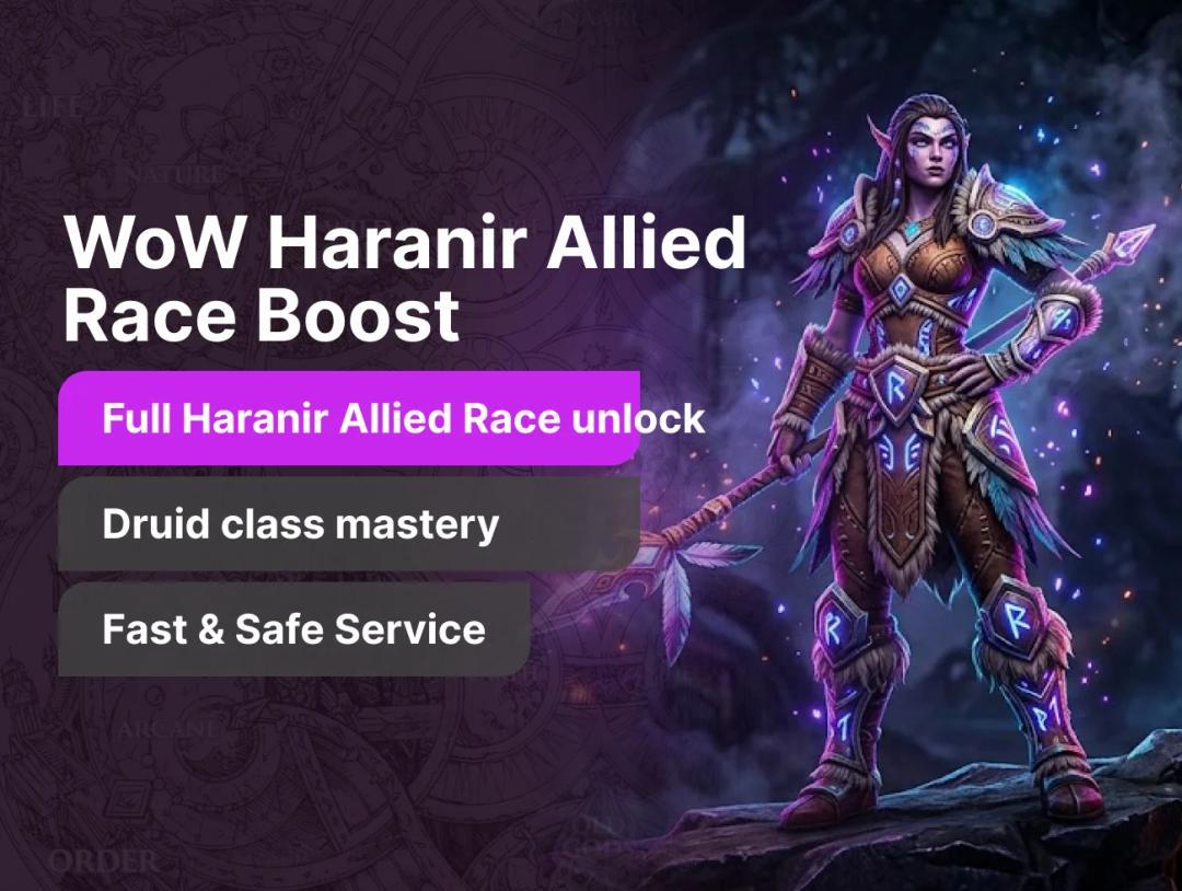 WoW Haranir Allied Race Boost