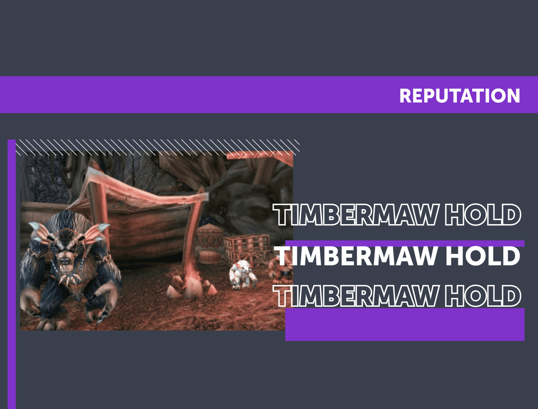 Timbermaw Hold Reputation