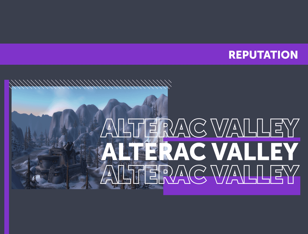WoW Classic Alterac Valley Reputation