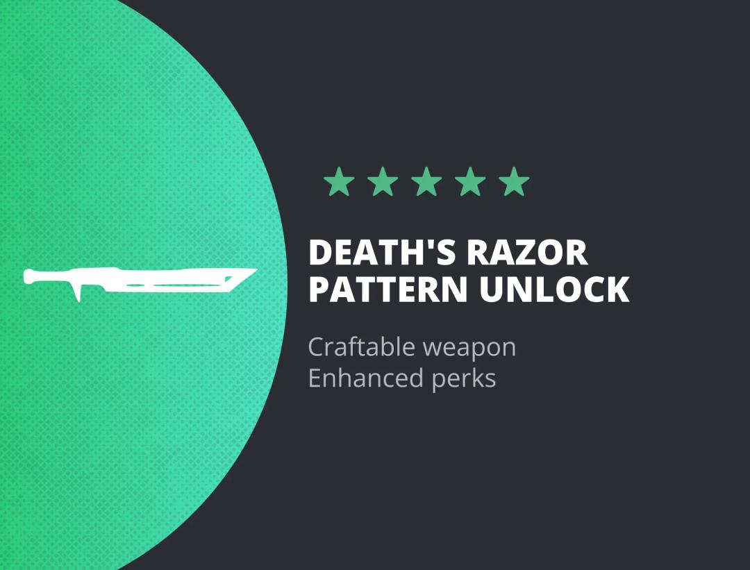 Death's Razor Pattern Unlock
