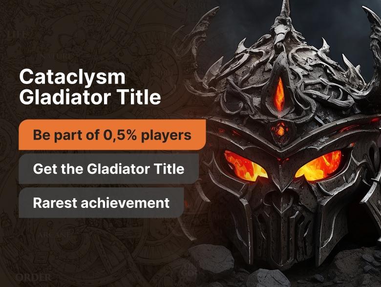 WoW Cataclysm Gladiator Boost