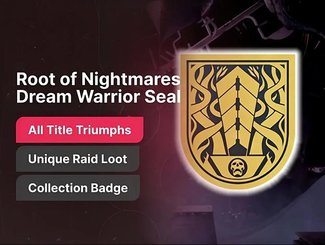 Root of Nightmares Full Seal (Dream Warrior Title)