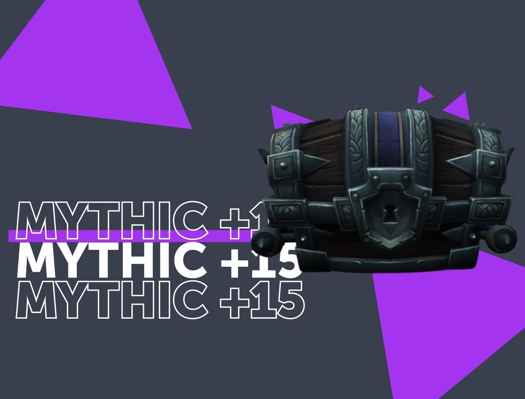 Mythic +15 Timed run + Two Free traders
