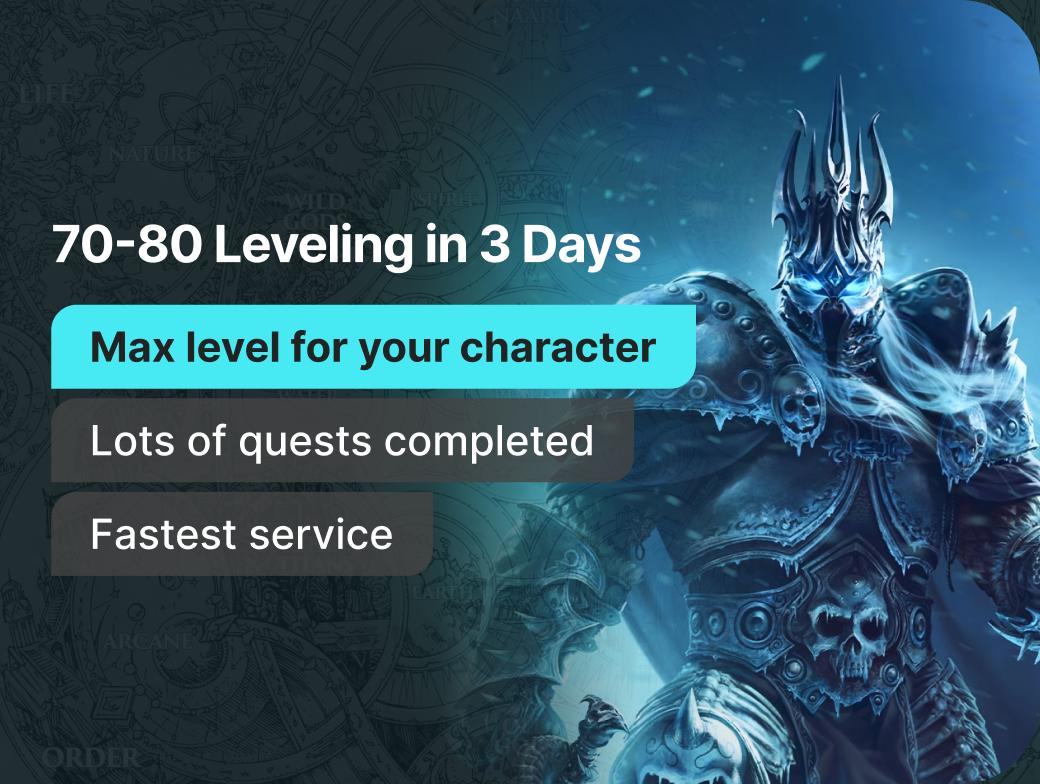 WotLK 70-80 Leveling in 3 Days