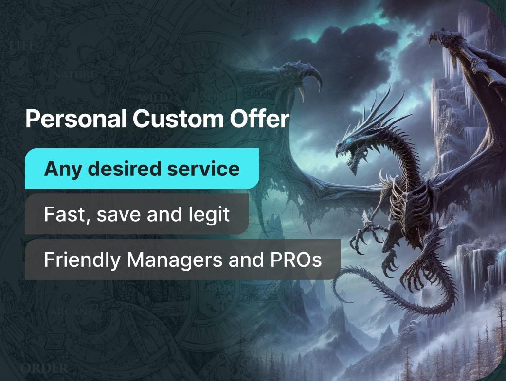 Chat for Personal Custom Offer - WoW Lich King