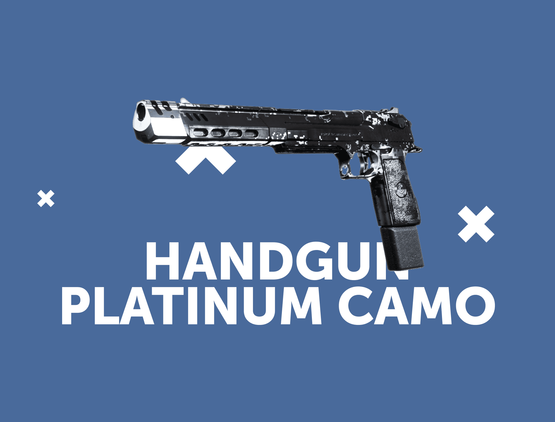 Handguns Platinum Camo Unlock (CoD MW)