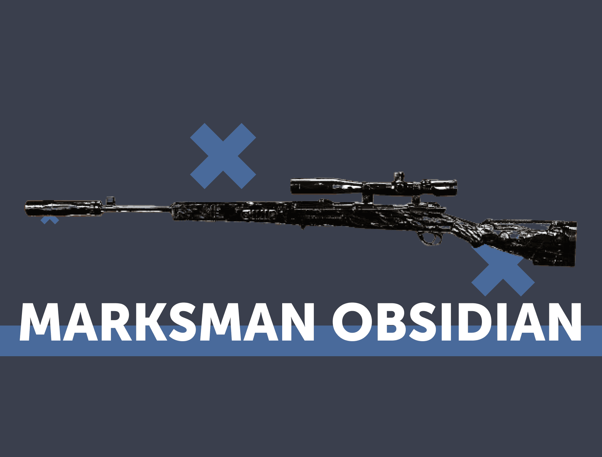 Any Marksman Rifle Obsidian Camo Unlock (CoD MW)
