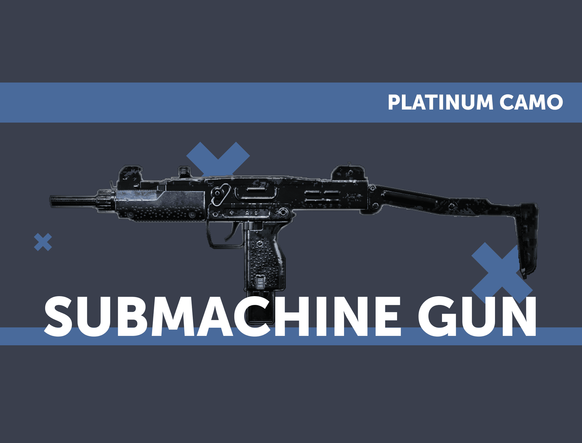 SMG Platinum Camo Unlock (CoD MW)