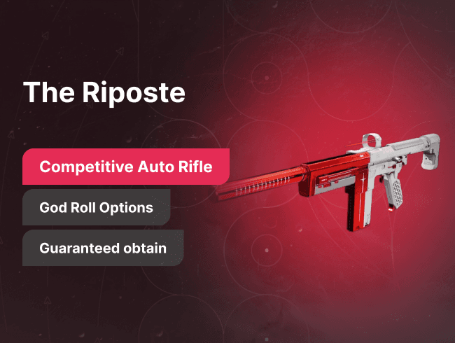 The Riposte Auto Rifle Boost