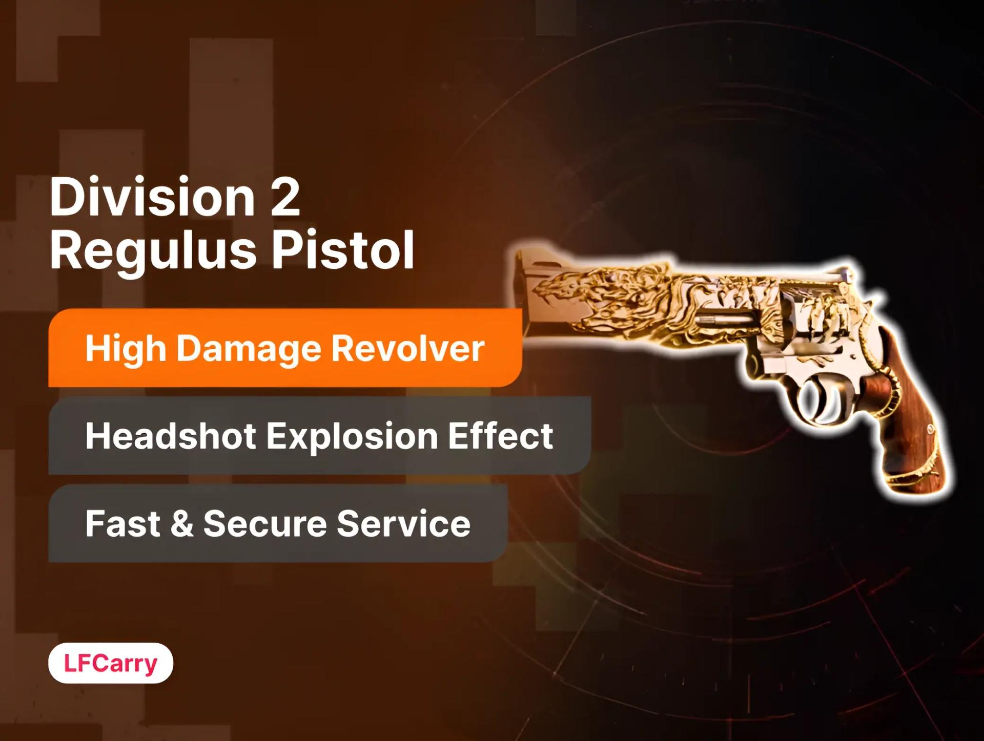 Division 2 Regulus Pistol