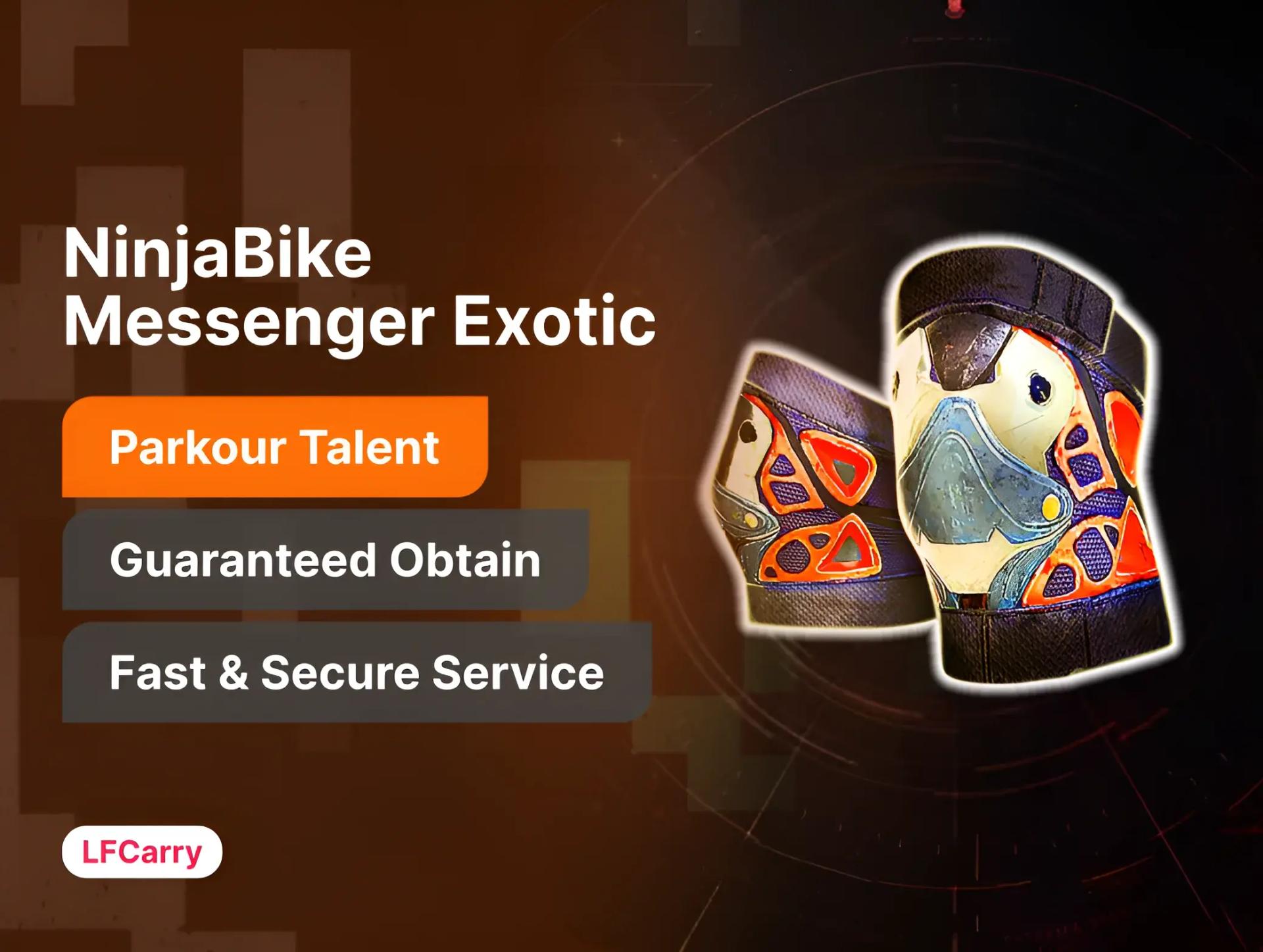 NinjaBike Messenger Exotic Kneepads