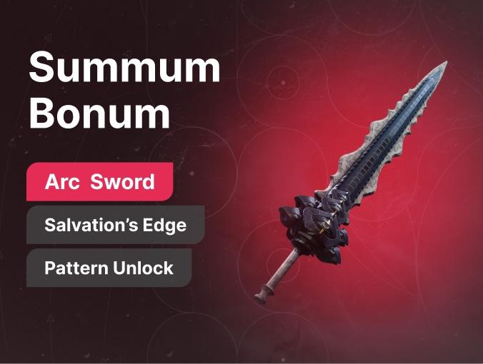 Summum Bonum Sword Boost
