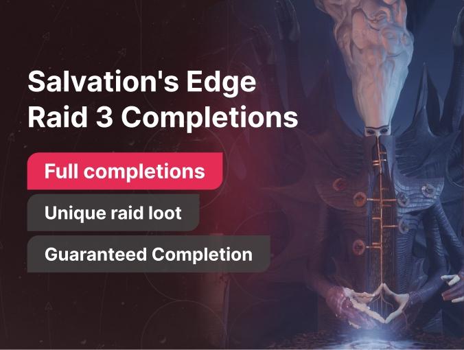 Salvation's Edge Raid for 3 Guardians