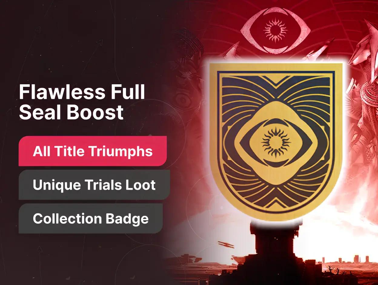 Flawless Title Boost – Flawless Triumph Seal