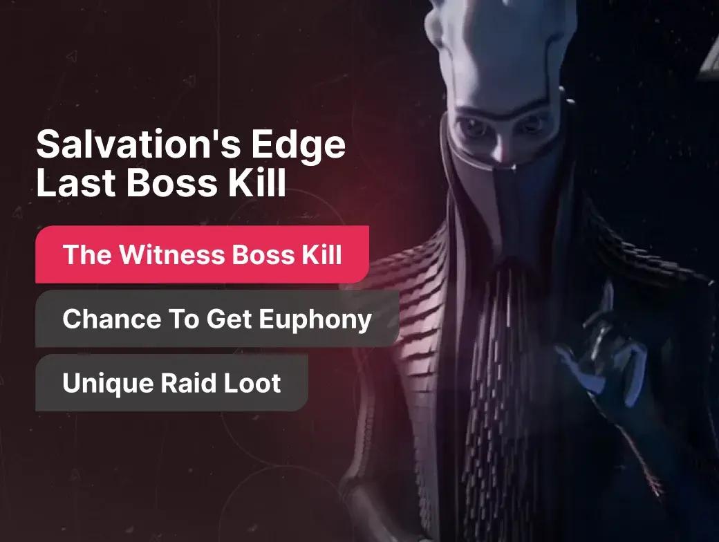 Salvation's Edge Final Boss Kill