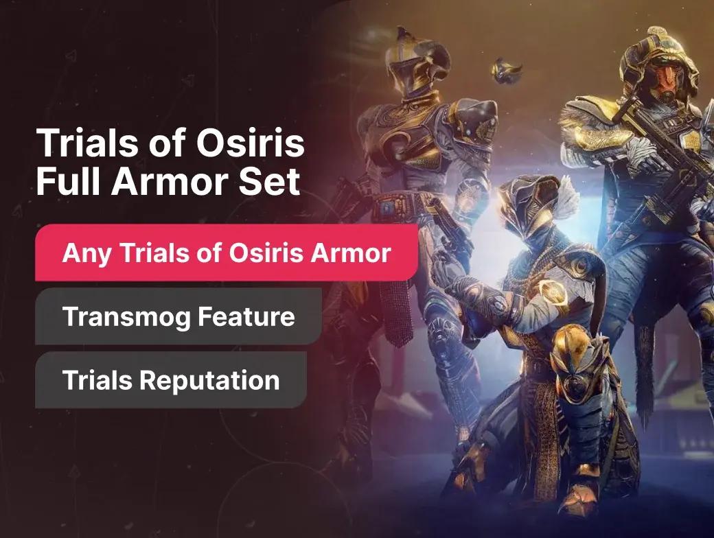 Trials of Osiris Full Armor Set