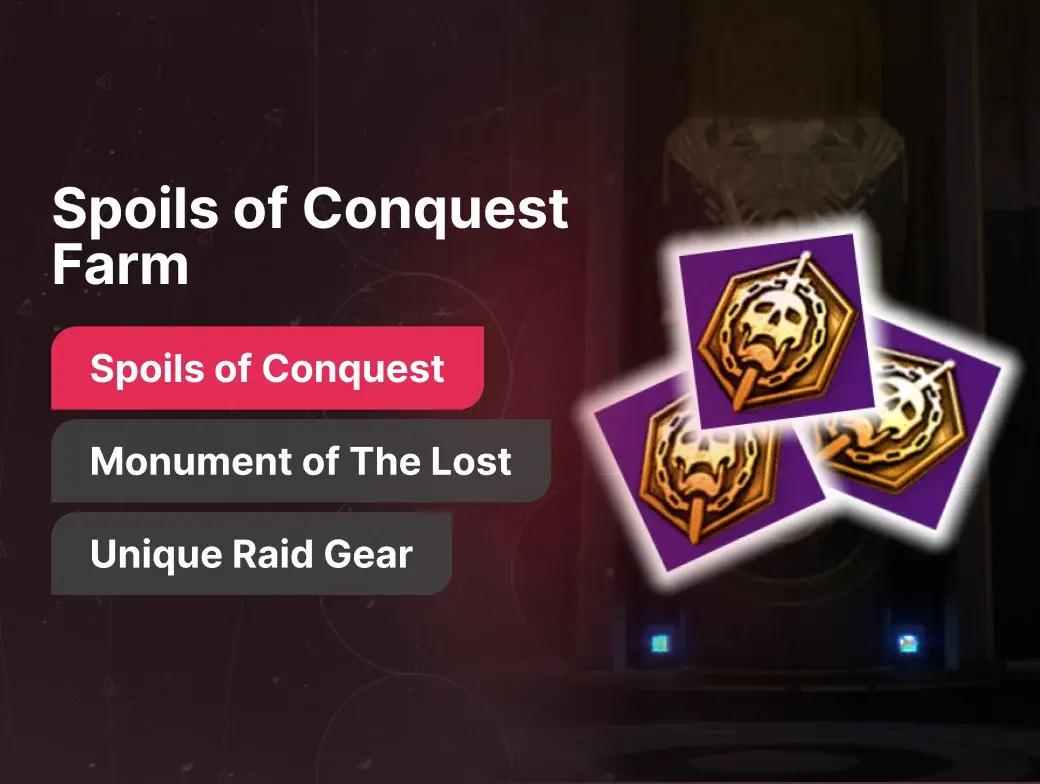 Spoils of Conquest Farm
