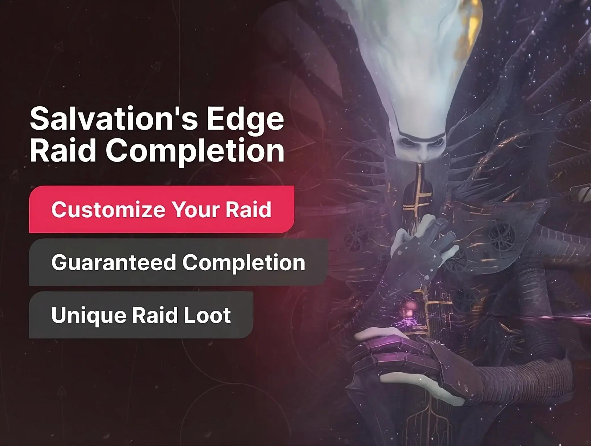 Salvation's Edge Raid Completion