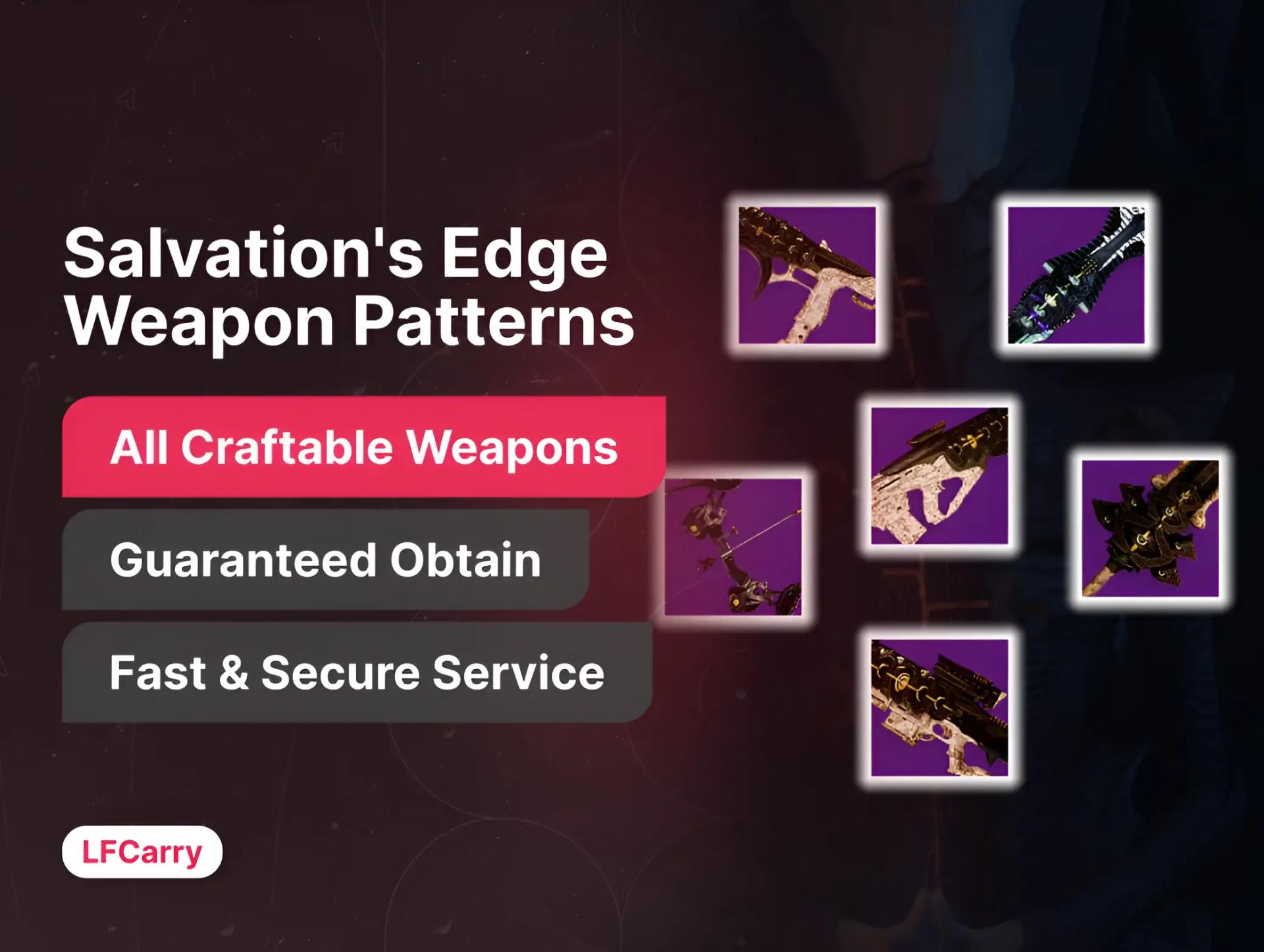 Salvation's Edge Weapon Patterns Bundle