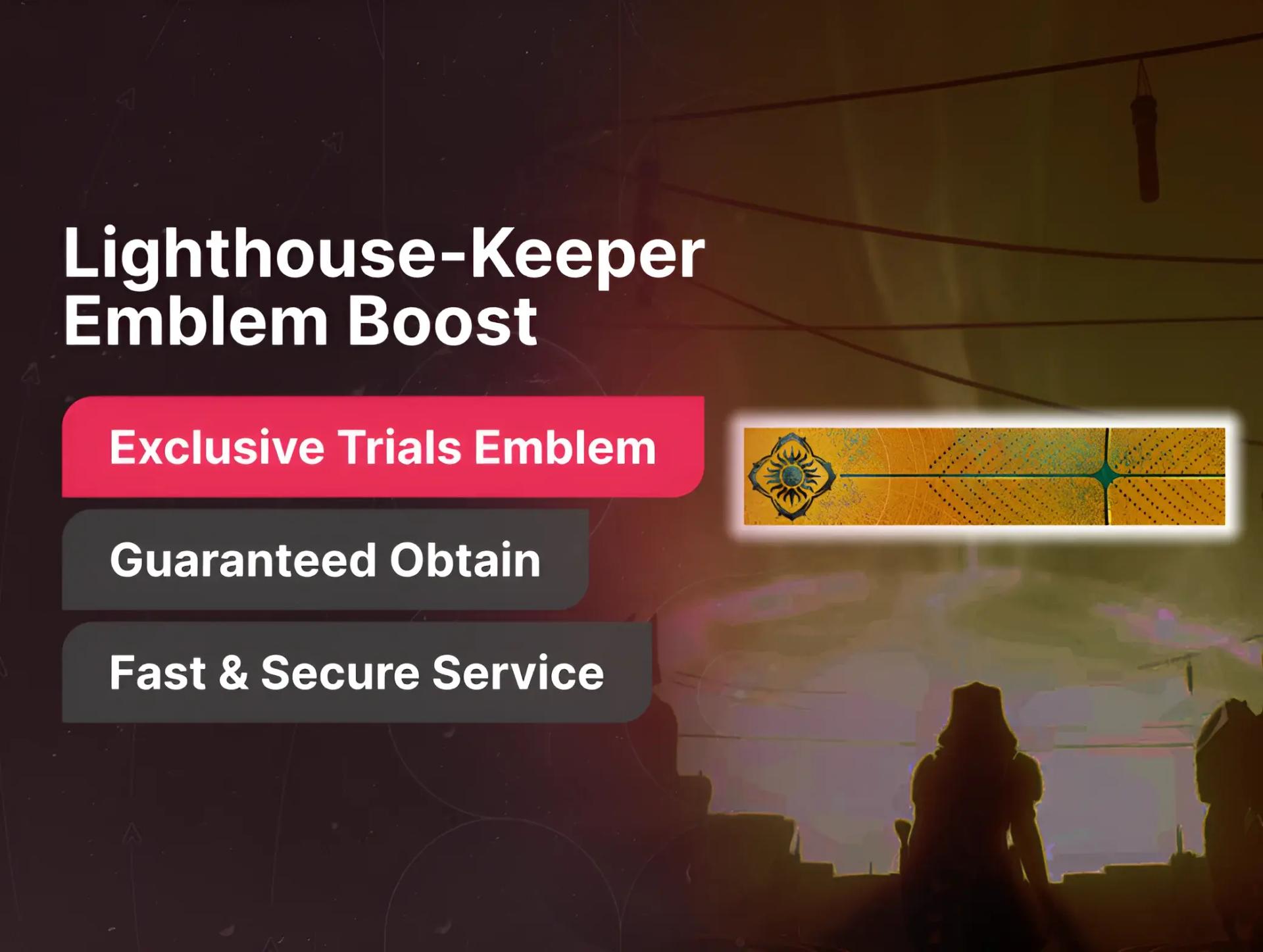 Lighthouse-Keeper Emblem Boost