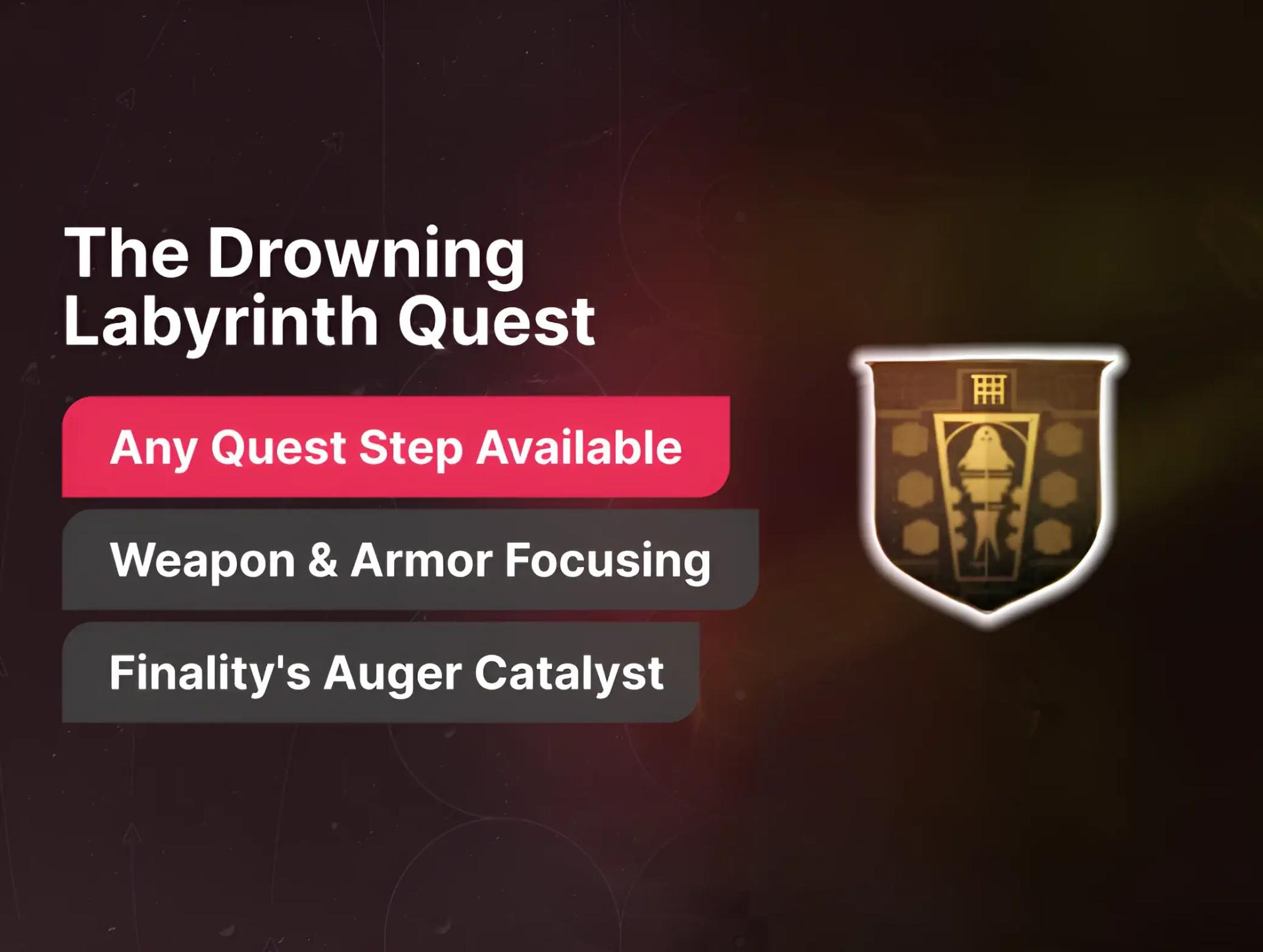The Drowning Labyrinth Quest Boost