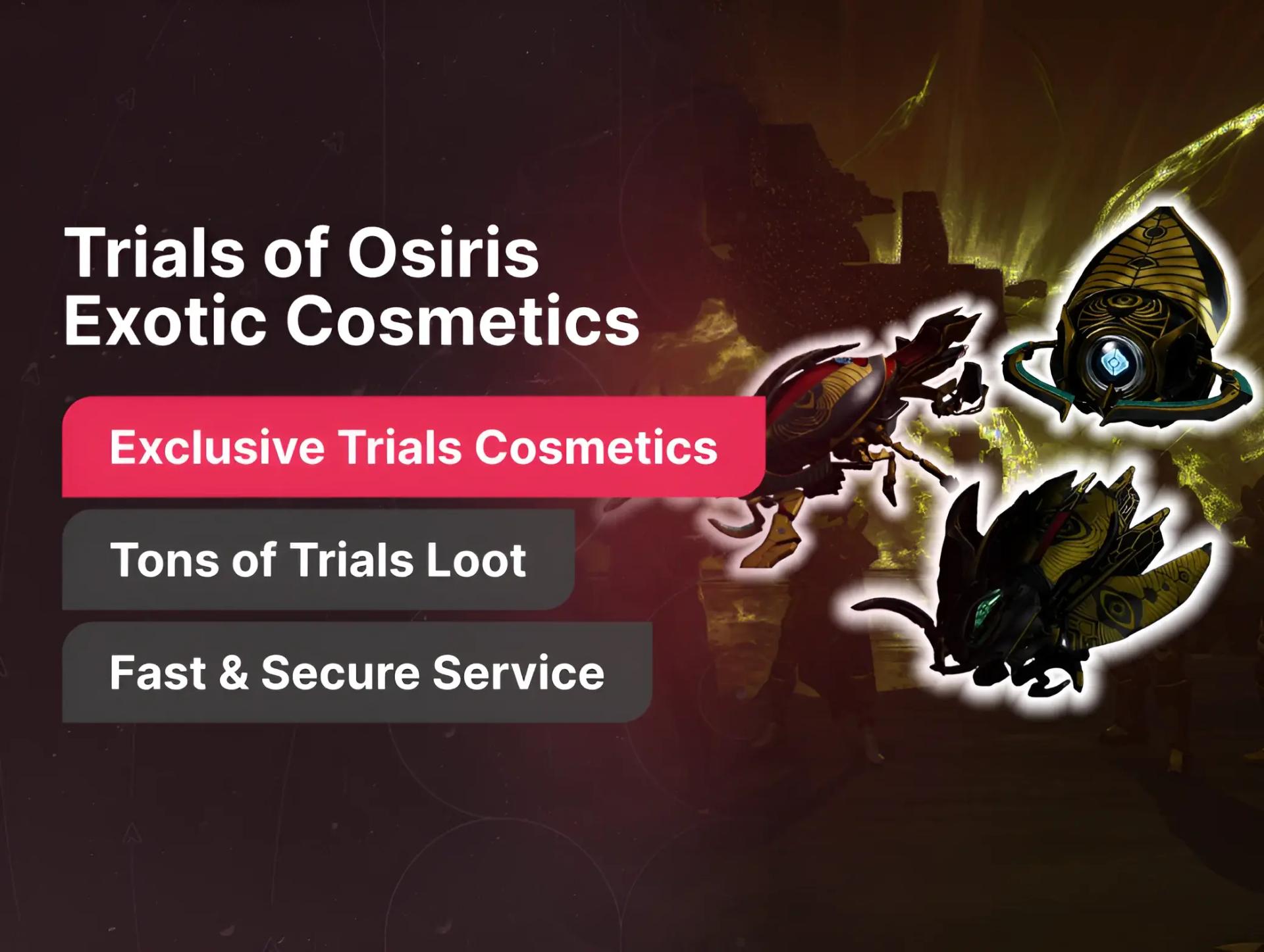 Trials of Osiris Exotic Cosmetics Boost