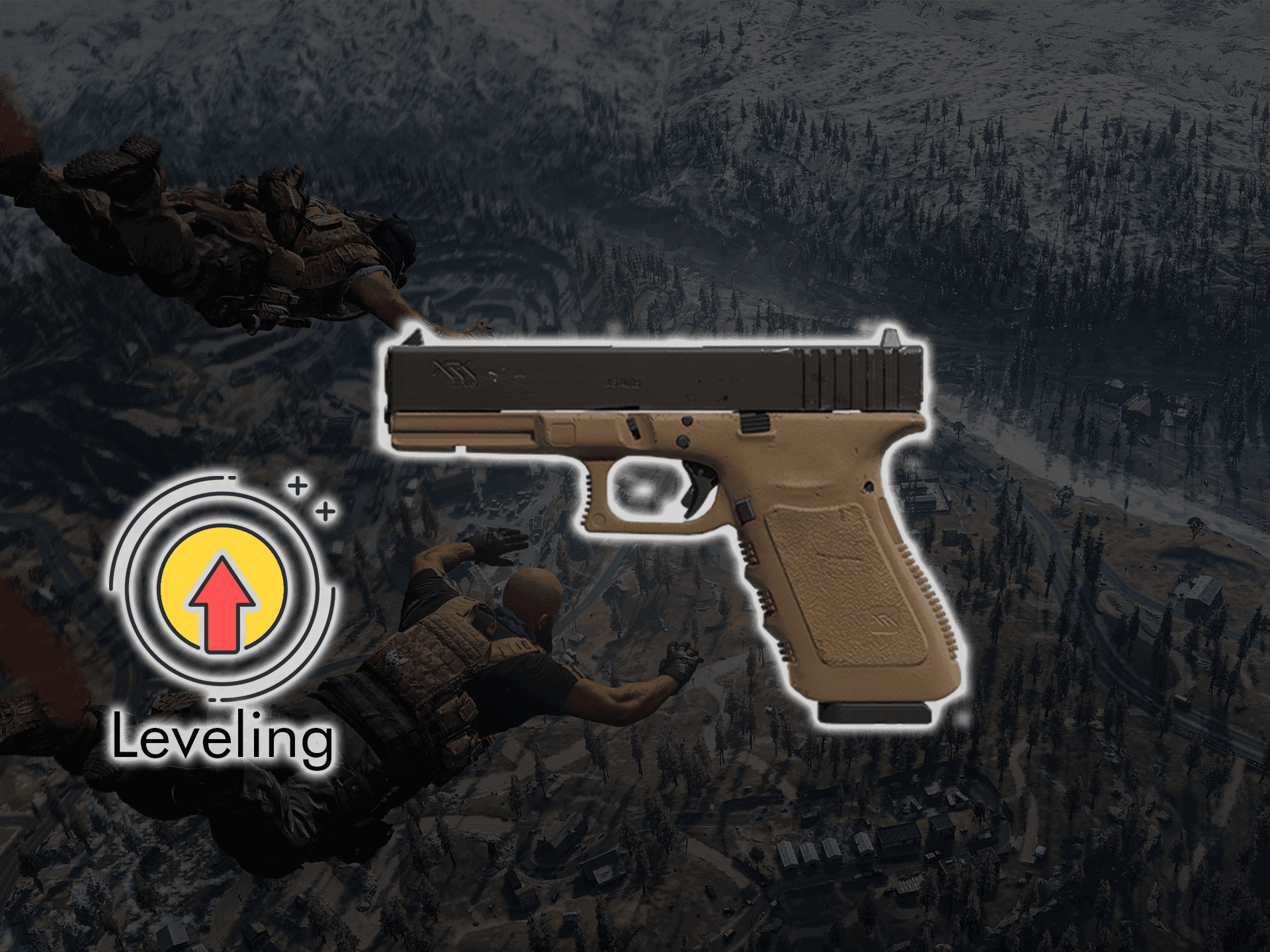 Any Handgun Maximum Level (CoD MW)