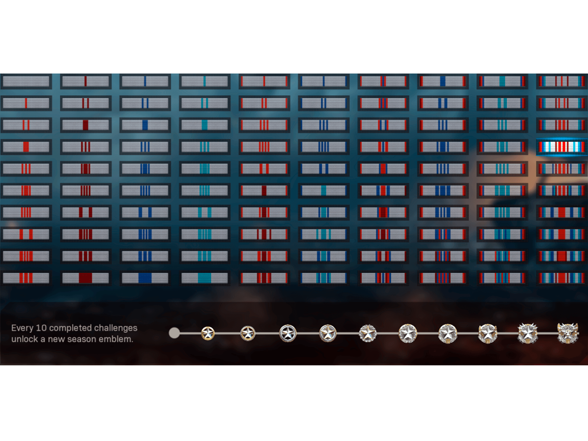 100 Ribbons Challenges or Specific Ones