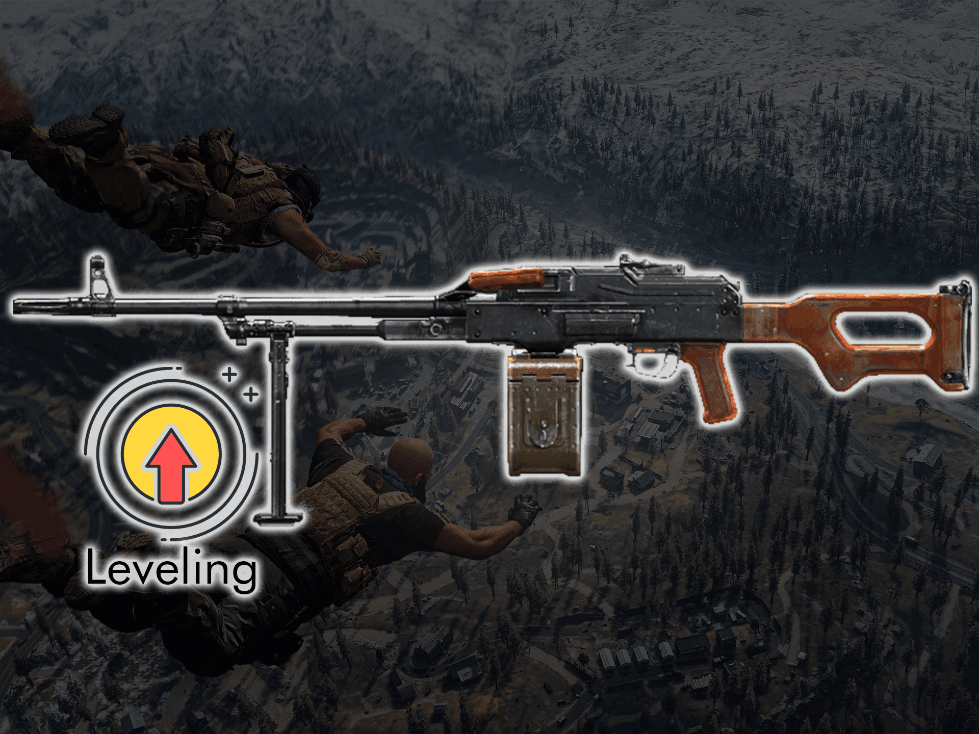 Any LMG Maximum Level (CoD MW)