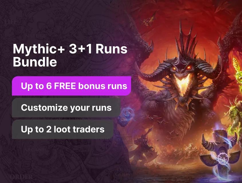 Mythic+ 3+1 Runs Bundle
