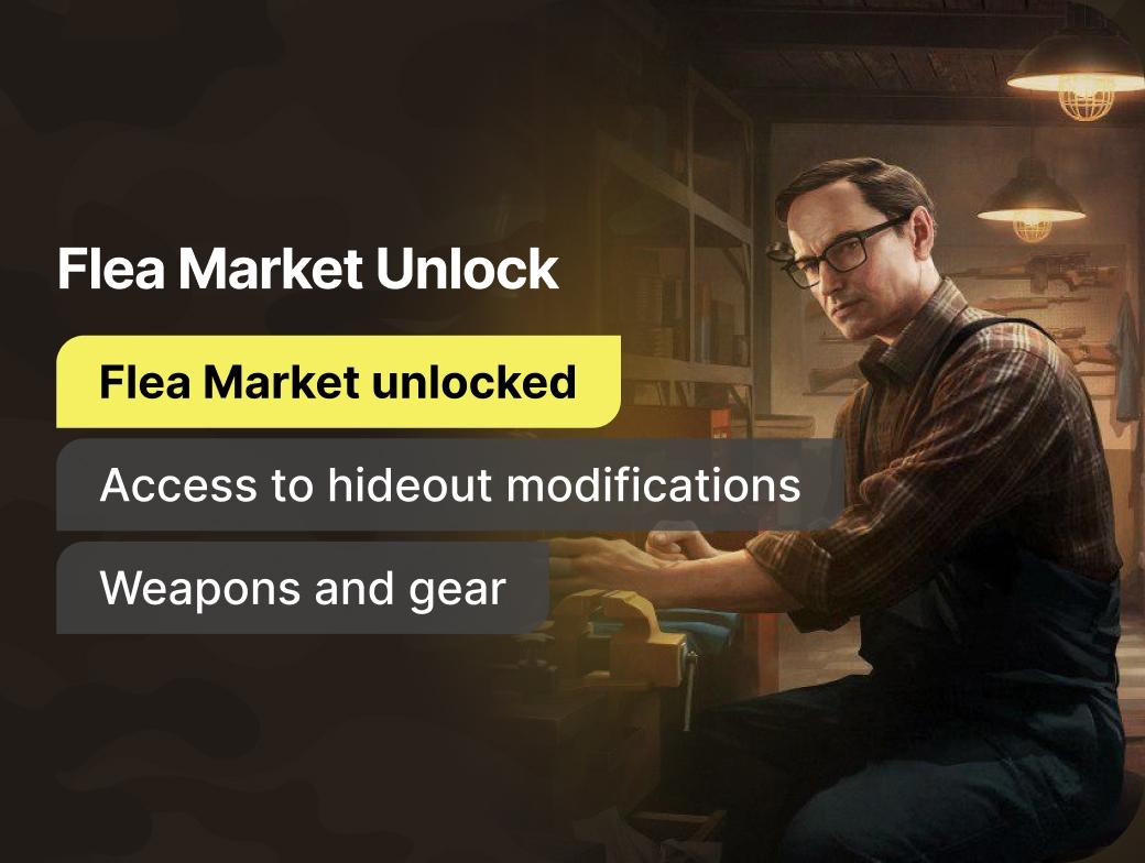 Flea Market Unlock - Level 15