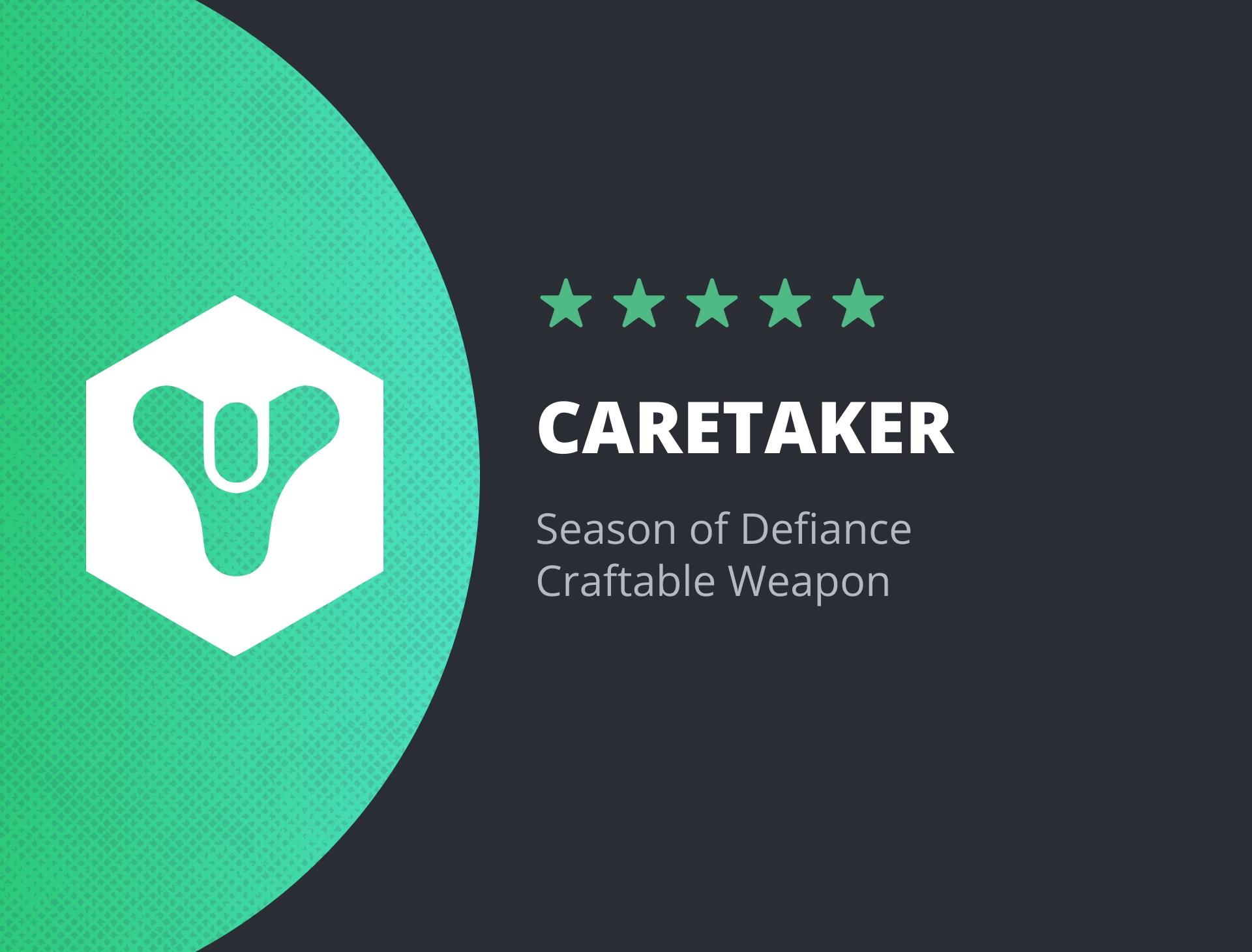 Caretaker Sword Farming