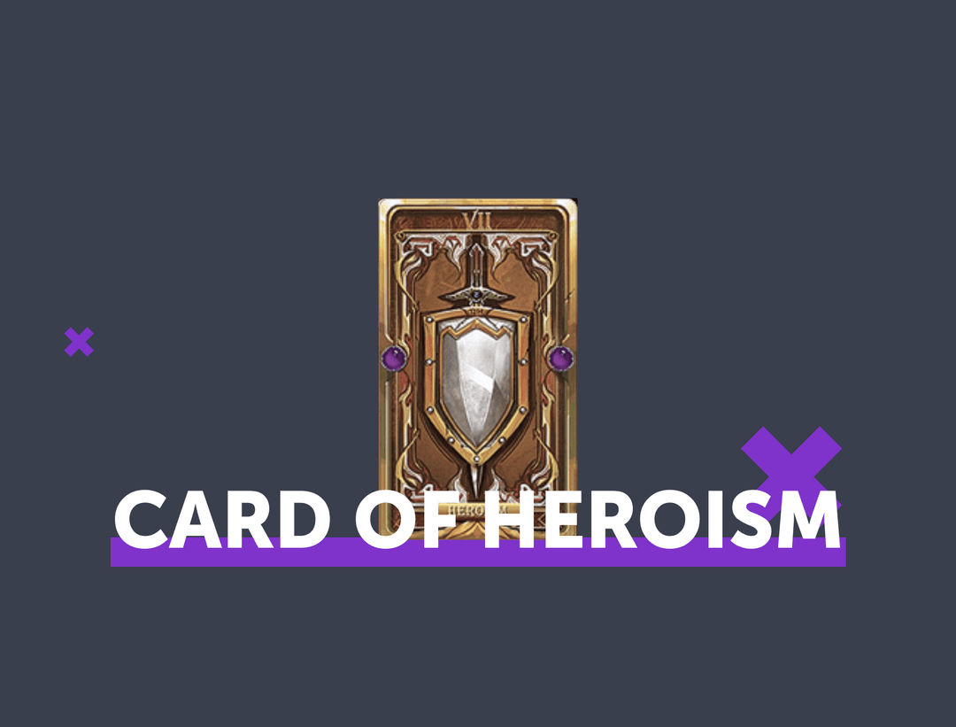 Greater Darkmoon card of Heroism