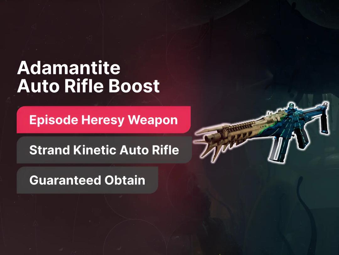 Adamantite Auto Rifle Boost