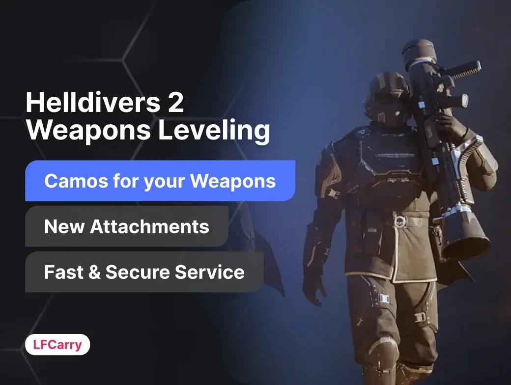 Helldivers 2 Weapons Leveling