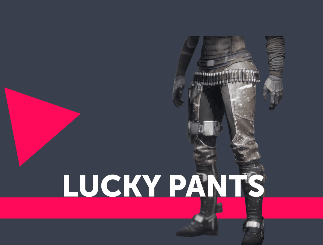 Lucky Pants Exotic Leg Armor - Hunter