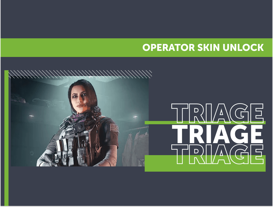Warzone 2 The Triage Roze Skin Unlock