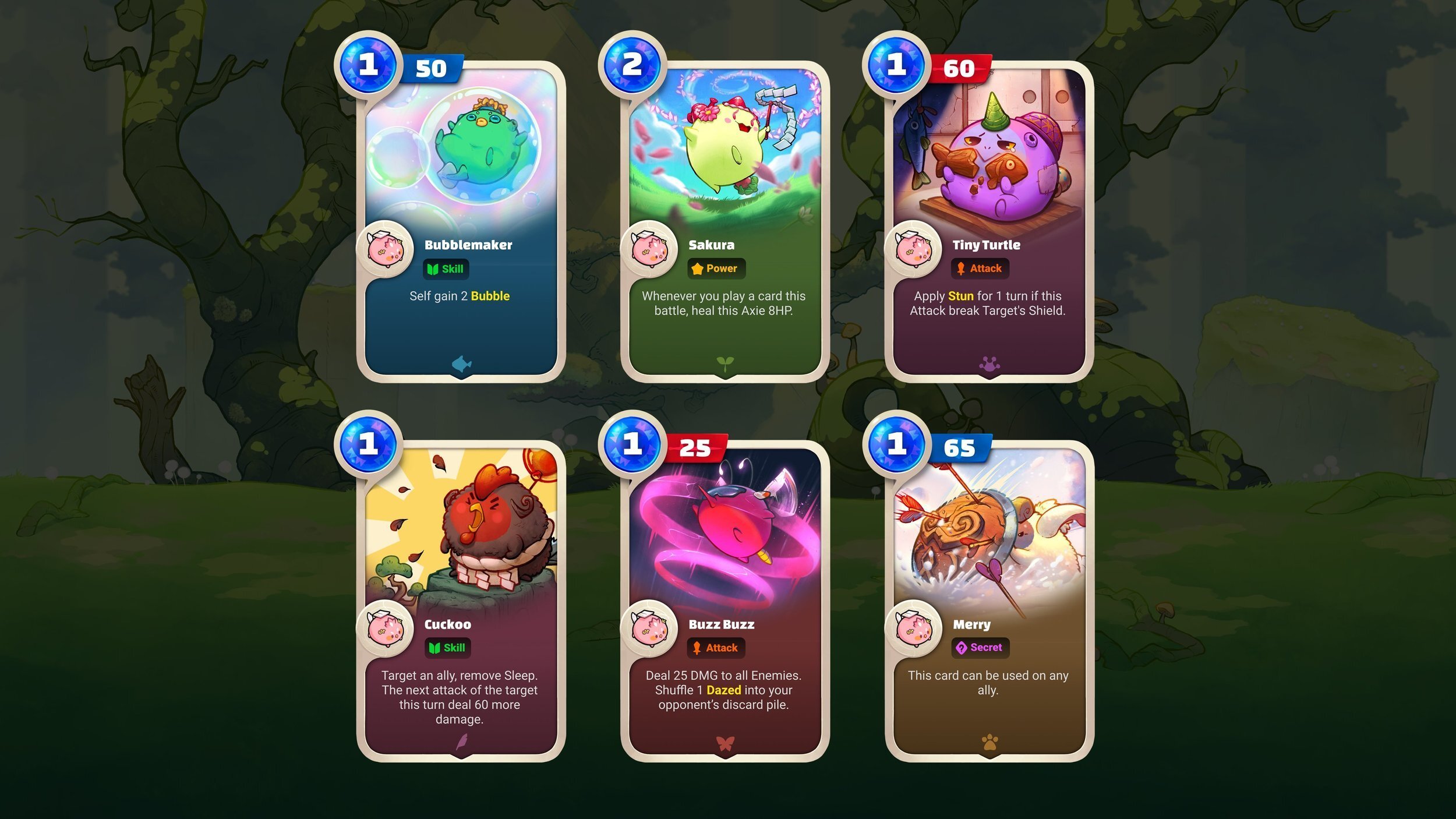 Axie Infinity Origin Card Guide: Curses and Summons | LFcarry