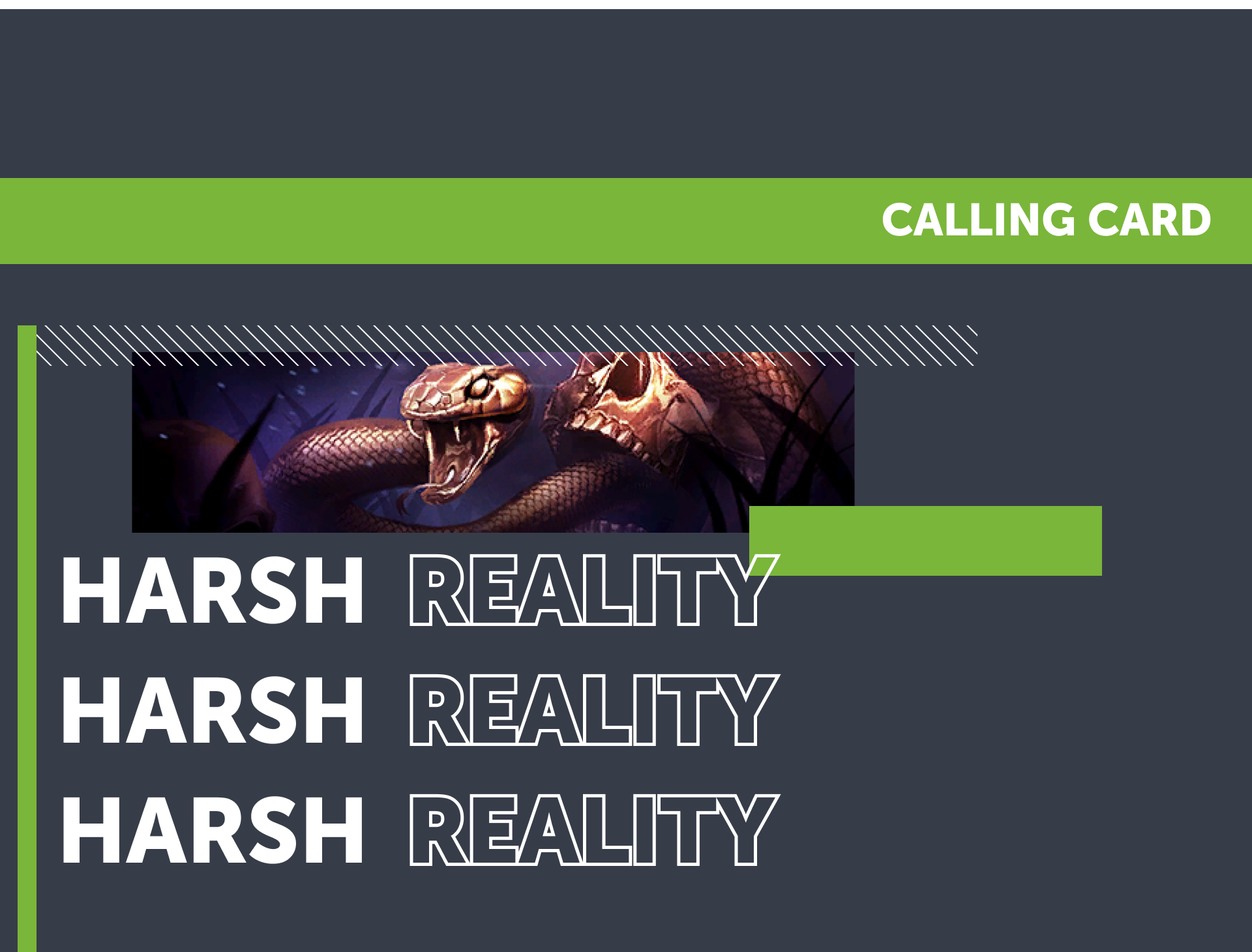 Buy CoD MW3 Harsh Reality Calling Card 2024