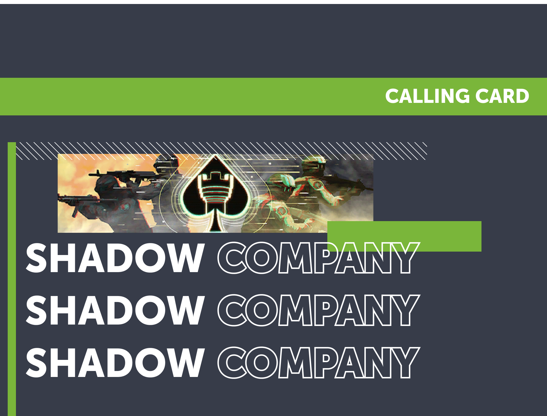 Buy MW3 Shadow Company Calling Card 2024