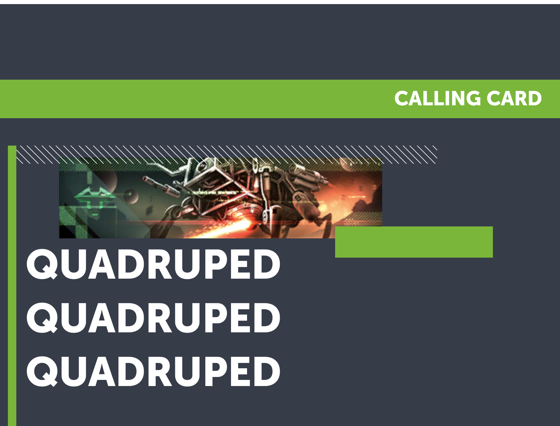 Buy CoD MW3 Quadruped Calling Card 2024