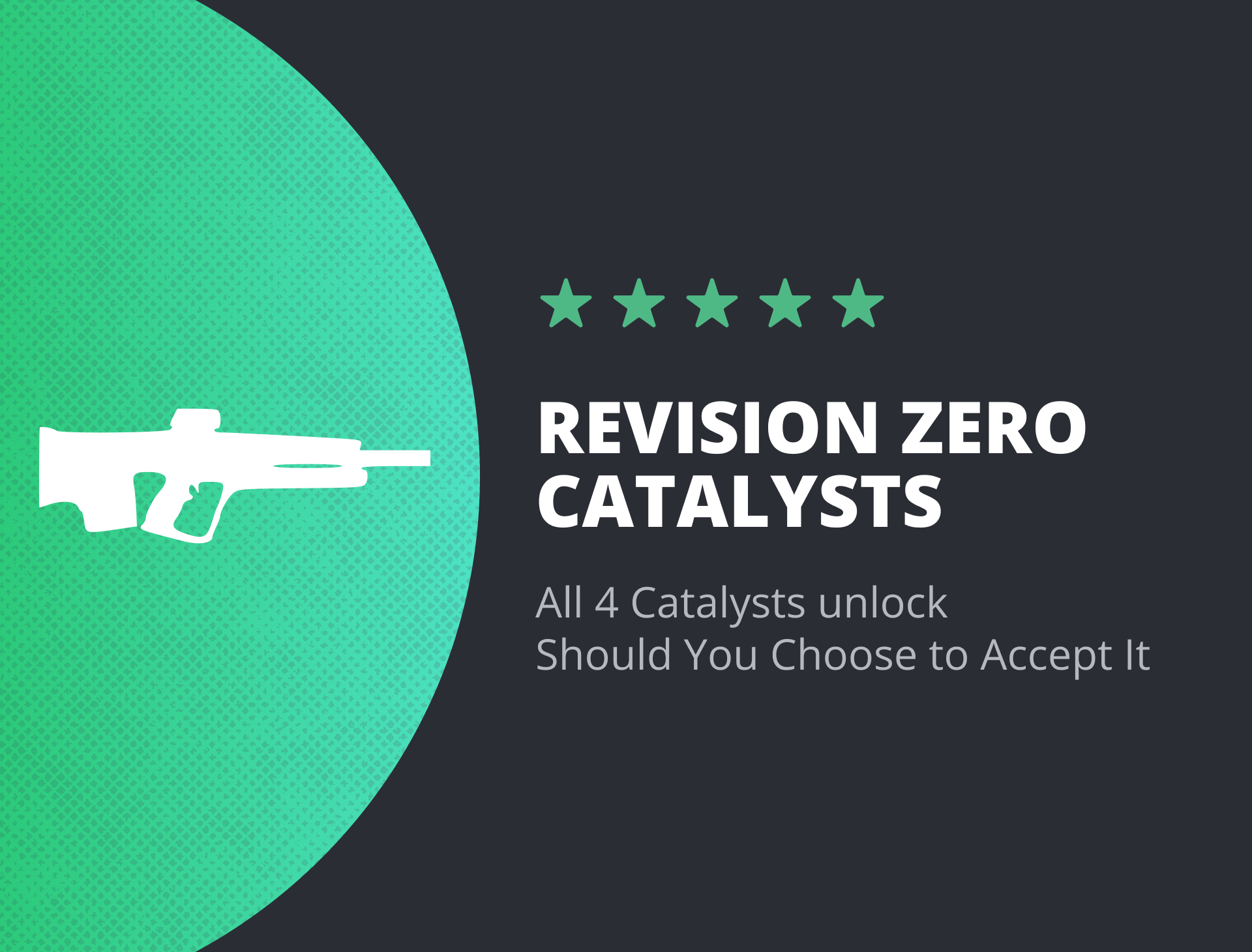 Buy Revision Zero Catalyst Destiny 2 Boost Service LFCarry