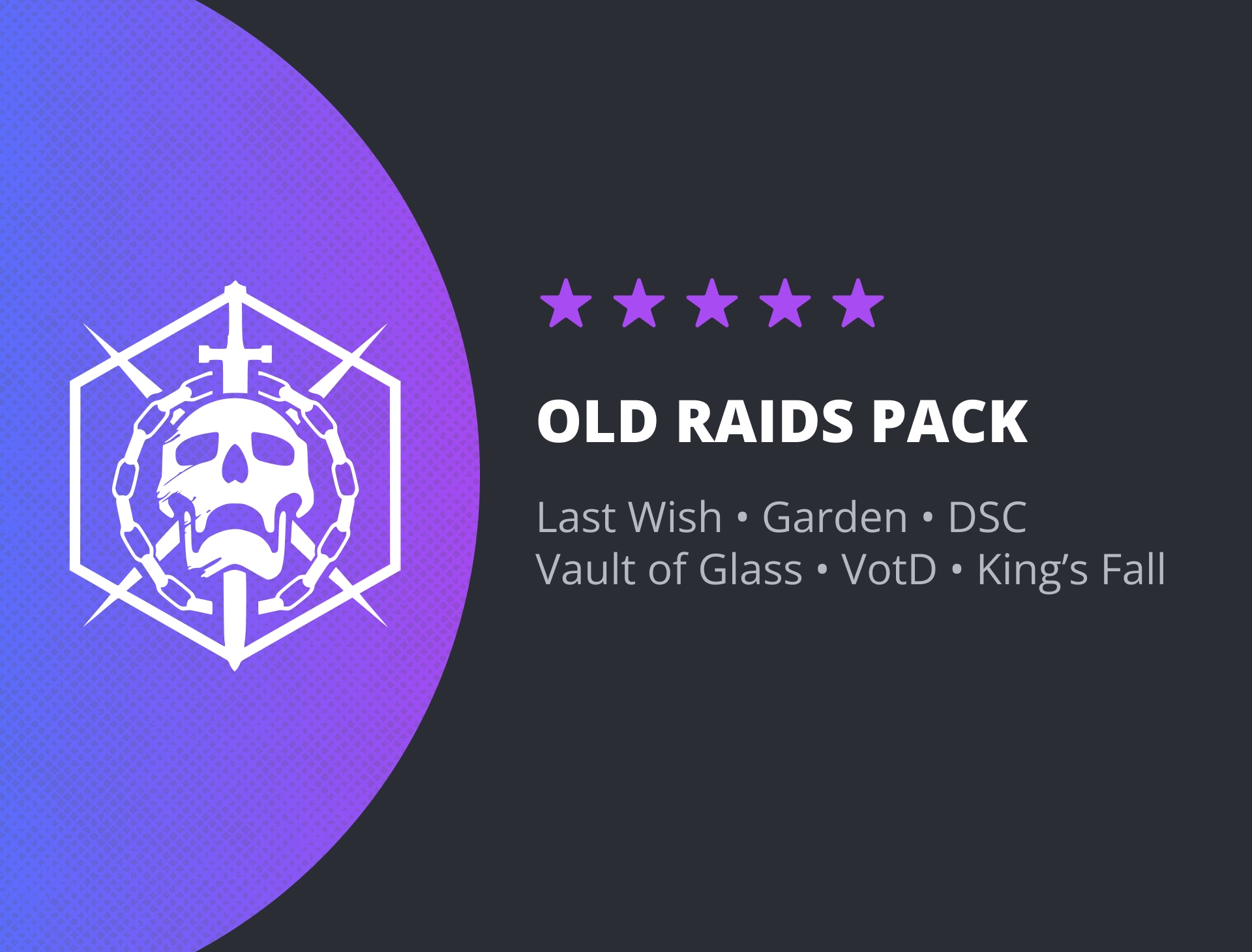 Buy Destiny 2 Old Raids Bundle