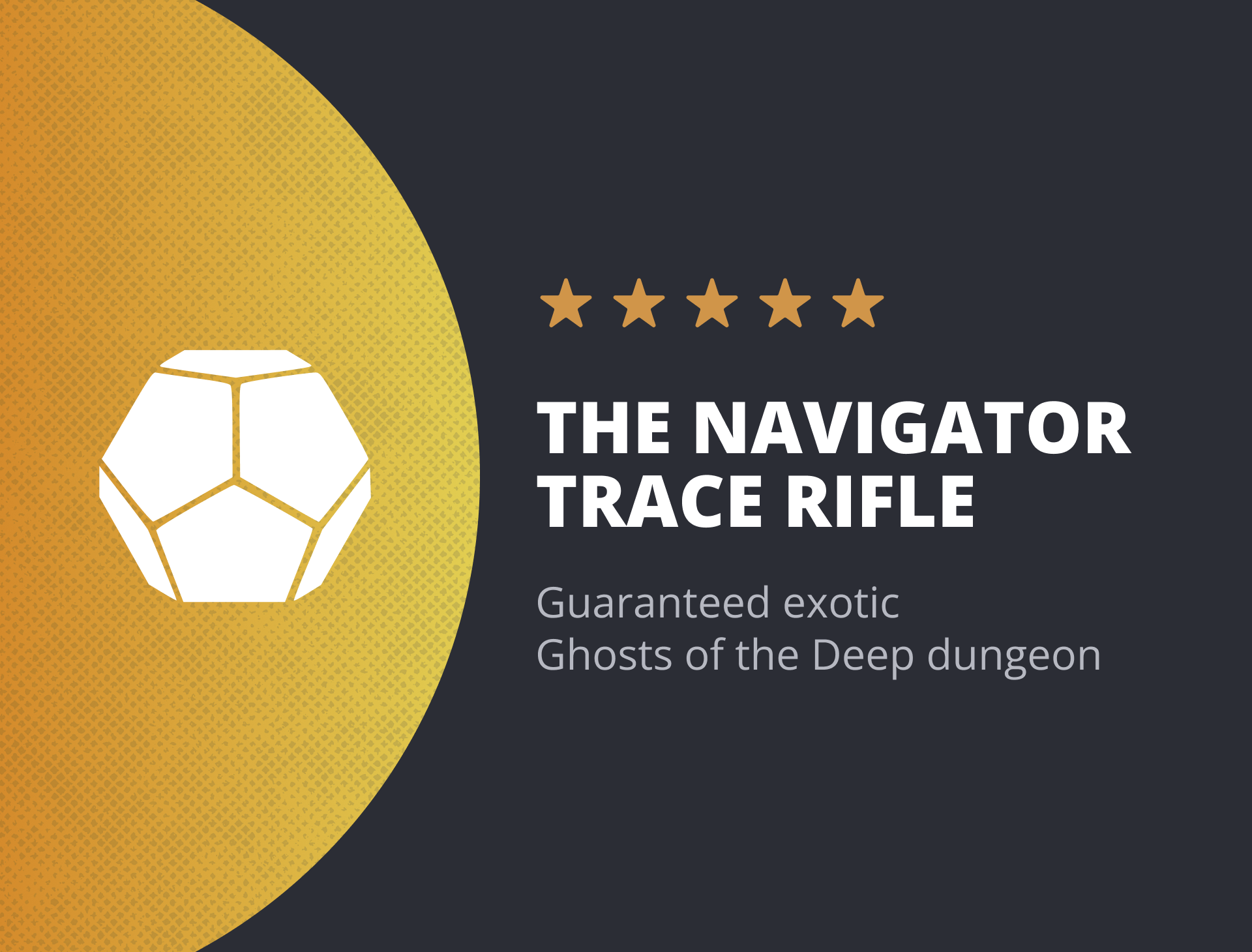 The Navigator Exotic Trace Rifle Guaranteed