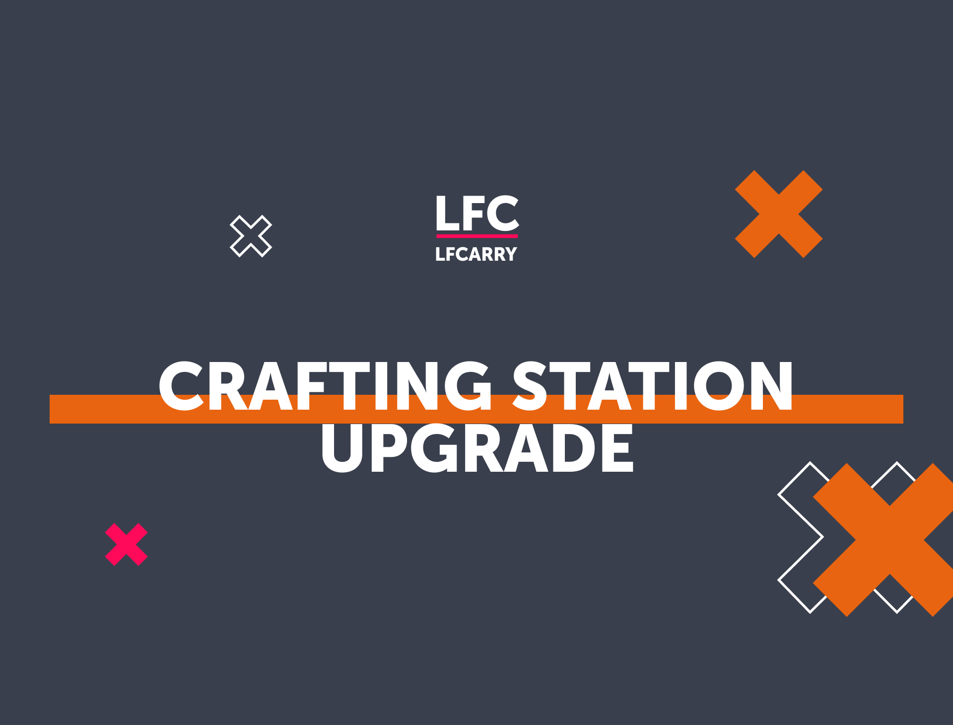 Crafting Station Upgrade