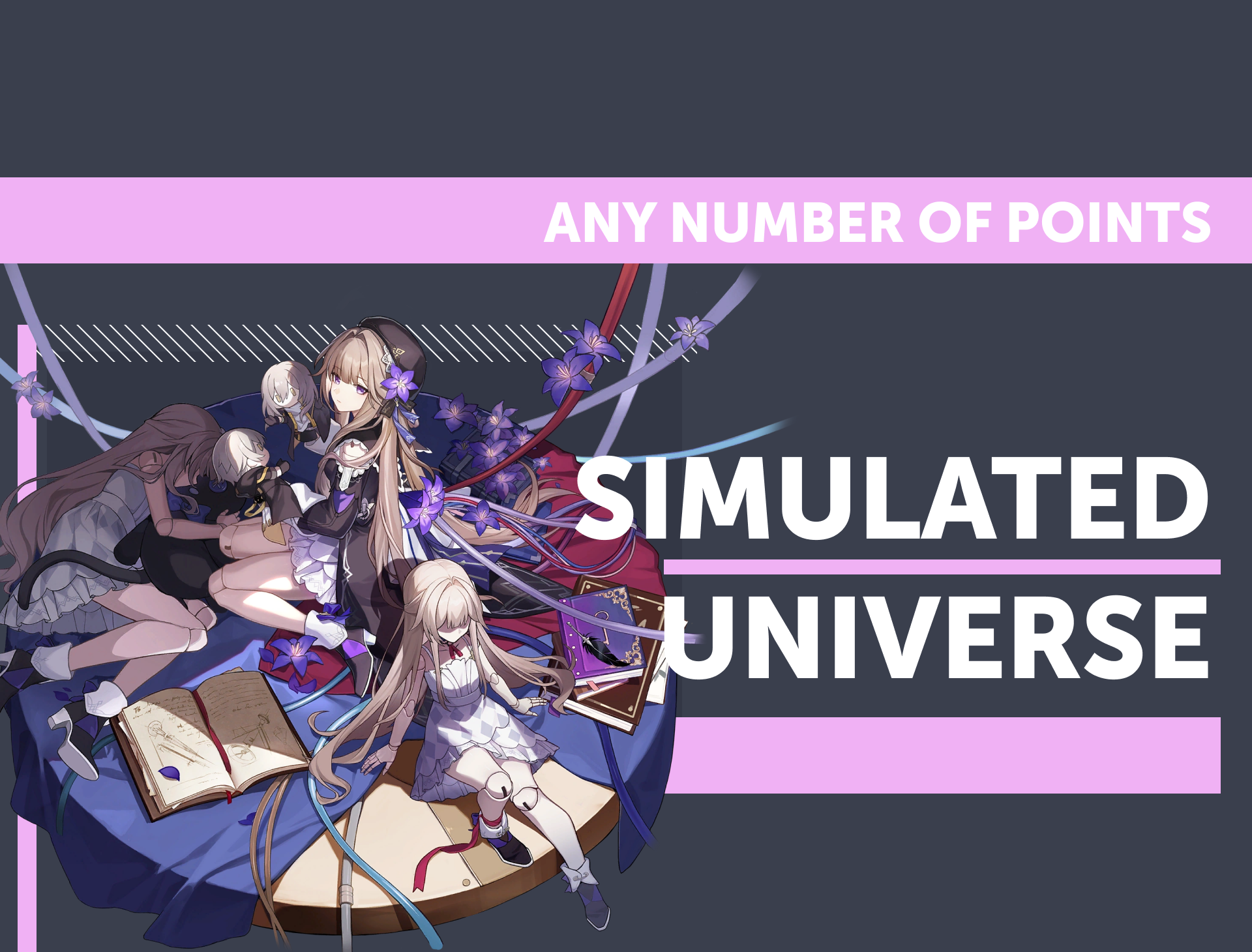 Simulated Universe Farm - Choose any number of points inside