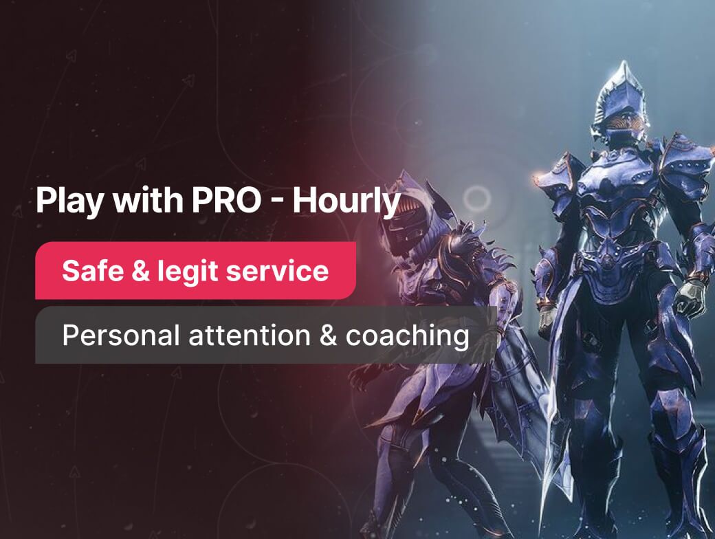 Play with Pro - Hourly Destiny 2 Coaching Service