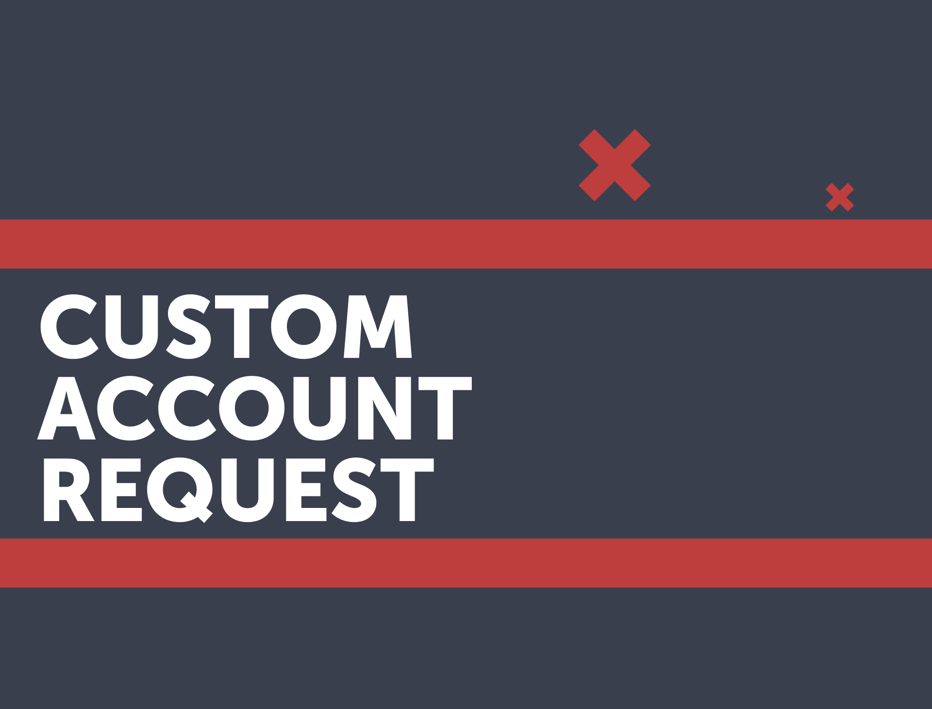 Custom Apex account: from $5